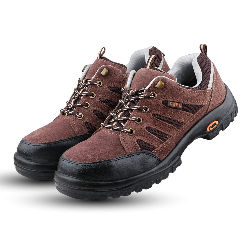 FUEL Torpedo Industrial Safety Shoes for Men in PU Single Density with 200J Metallic Toe Cap