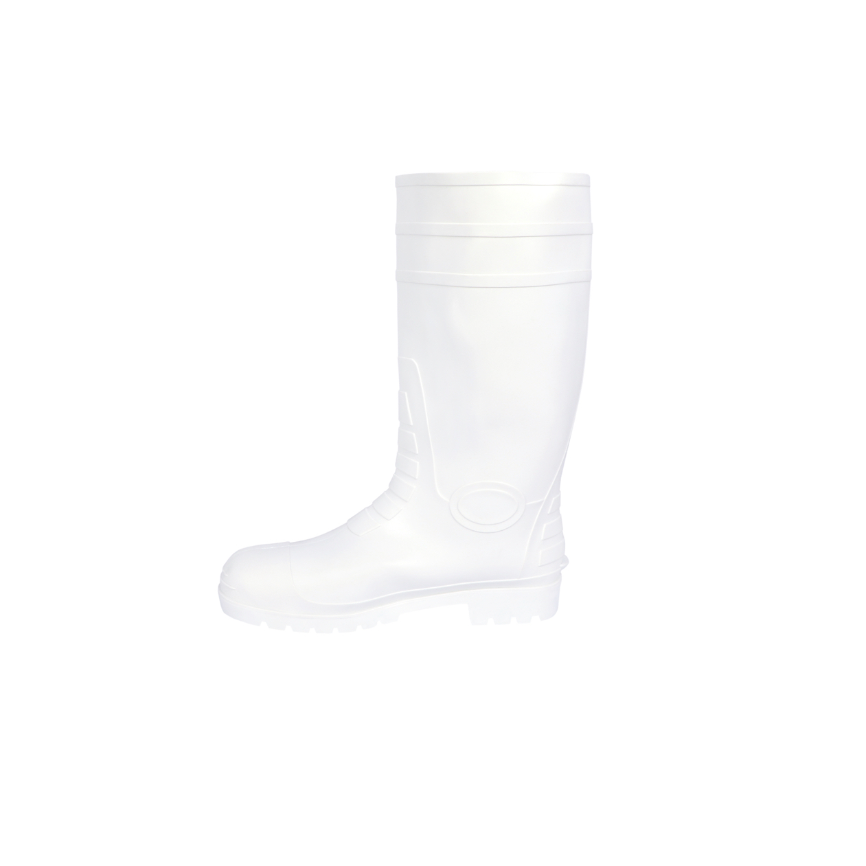 Vaultex, Rain Boot With Steel Toe, White Color