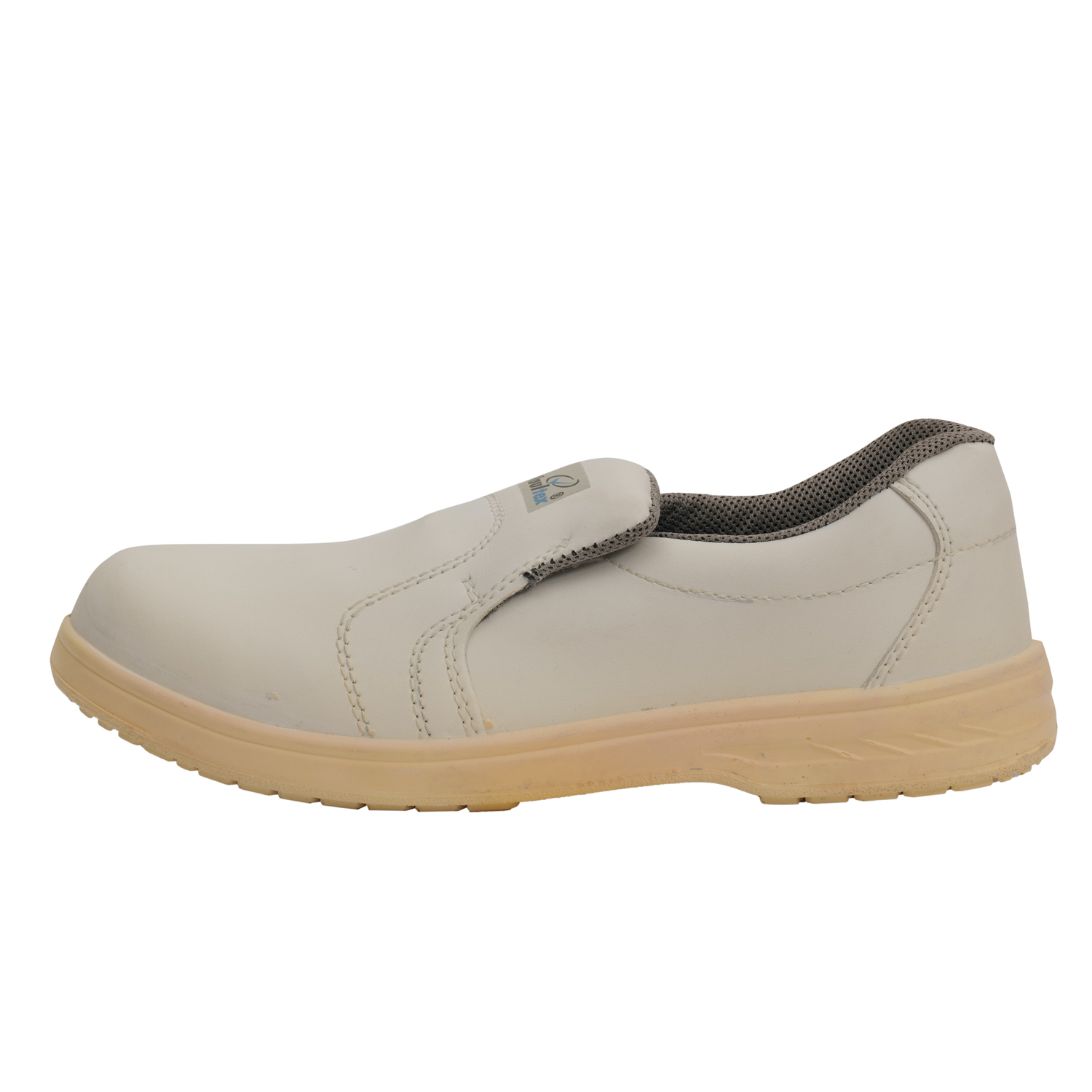 Vaultex, Executive S3 SRA Safety Shoes Without Lace, White Color