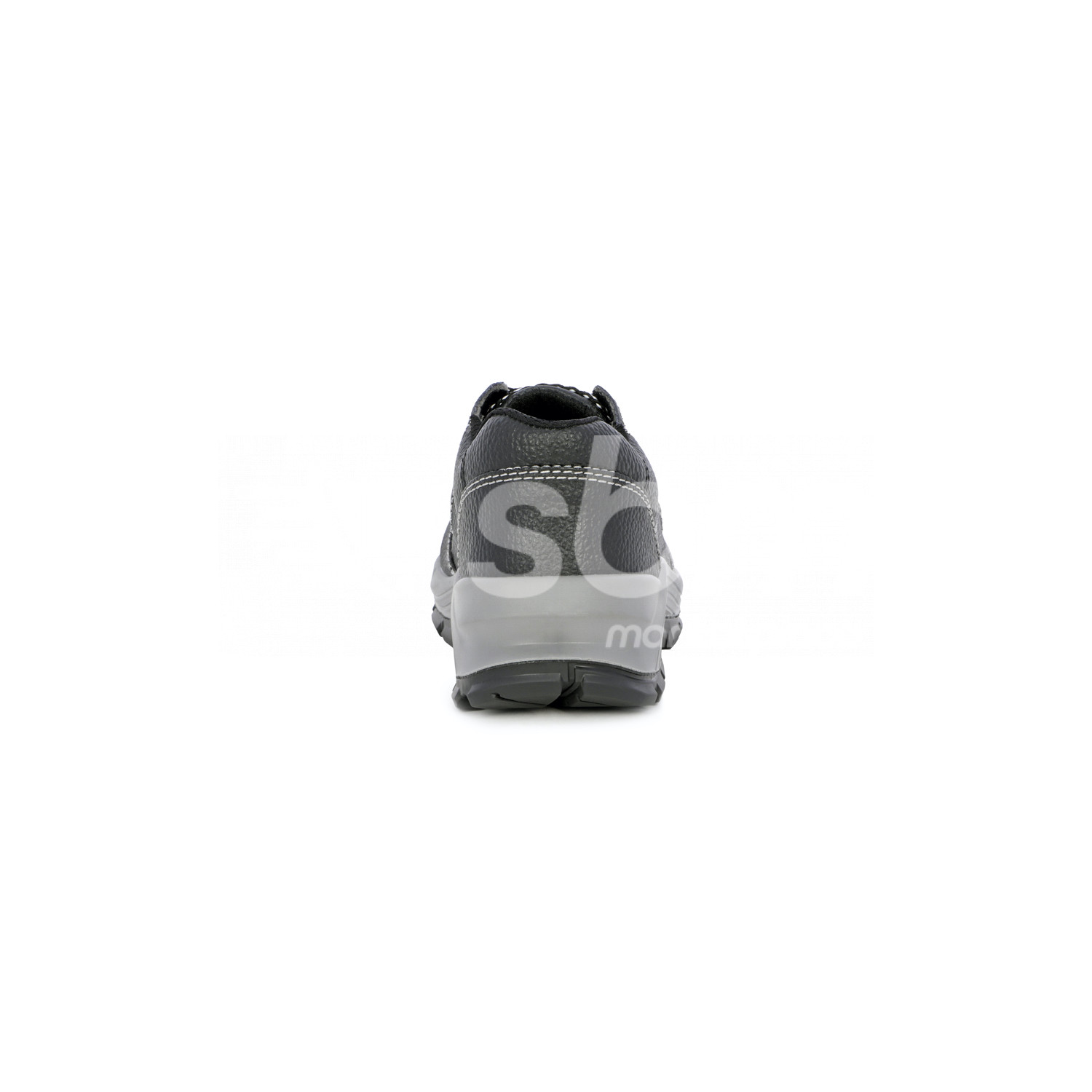Vaultex, SBP SR Low Ankle Safety Shoes with Leather Upper, Black Color