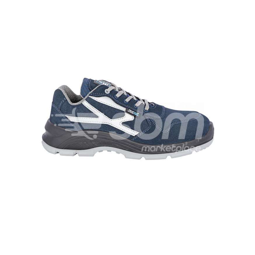 Vaultex Ultra Pro, S1PL HI CI FO SR Low Ankle Protective Footwear, Blue Color