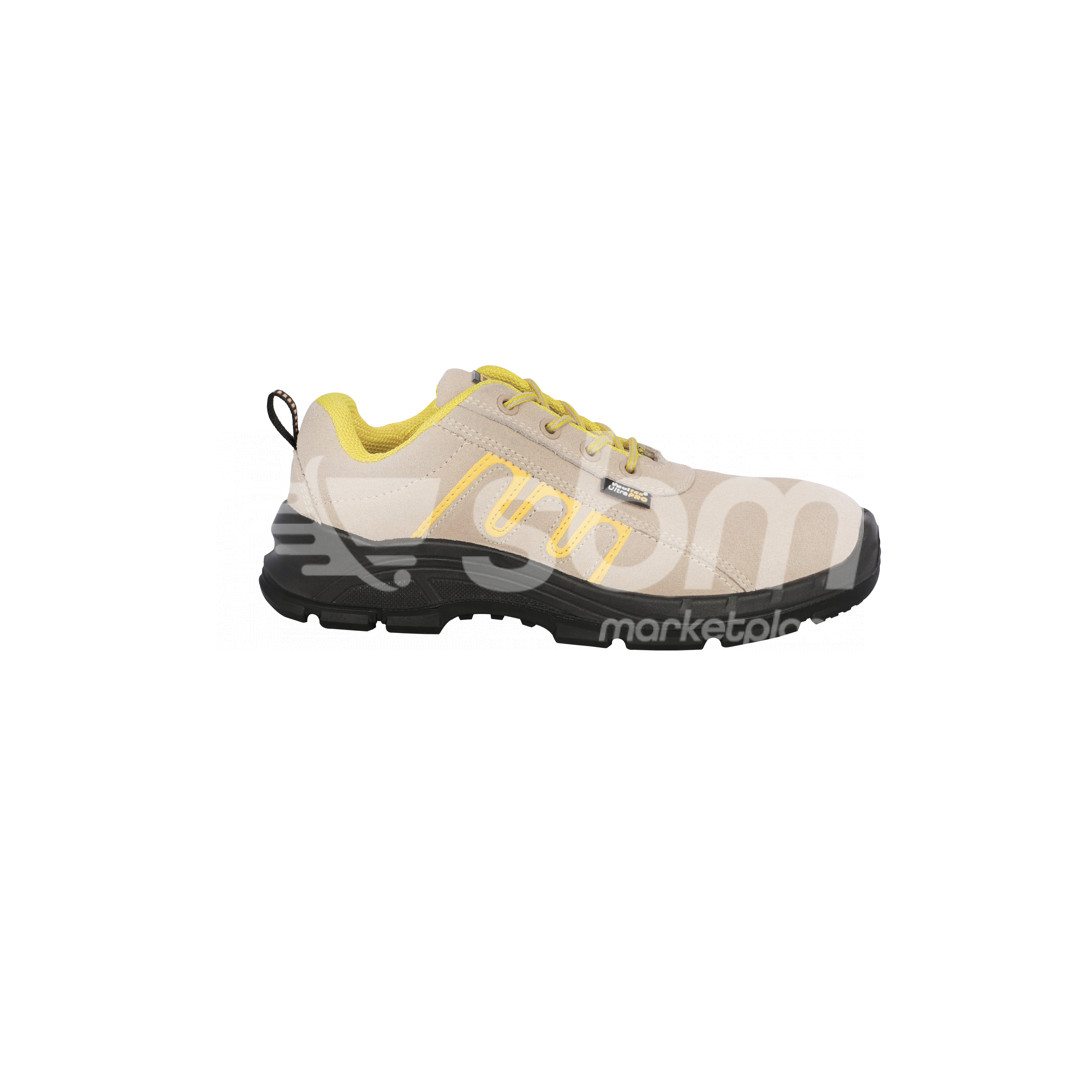Vaultex Ultra Pro, S1PL HI CI FO SR Low Ankle Protective Footwear, Beige Color