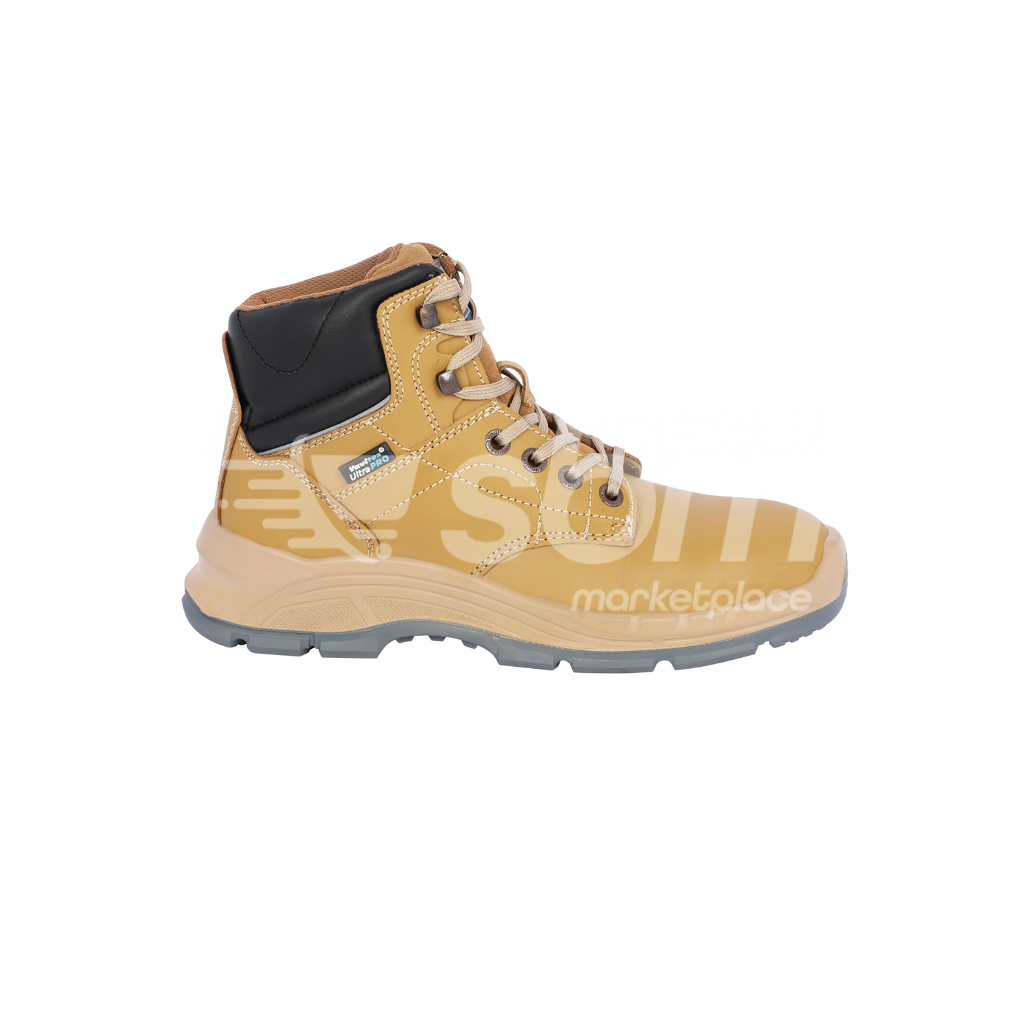 Vaultex Ultra Pro, SB PL HI CI FO LG SR High Ankle Protective Footwear, Honey Color