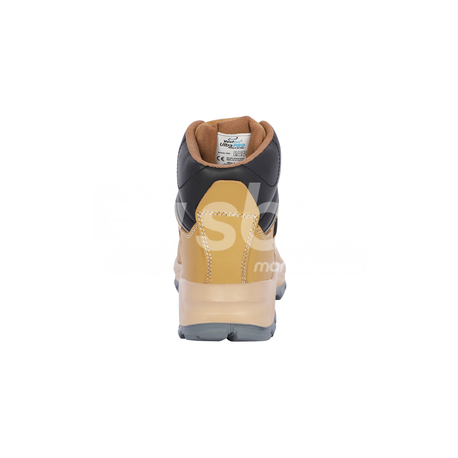 Vaultex Ultra Pro, SB PL HI CI FO LG SR High Ankle Protective Footwear, Honey Color