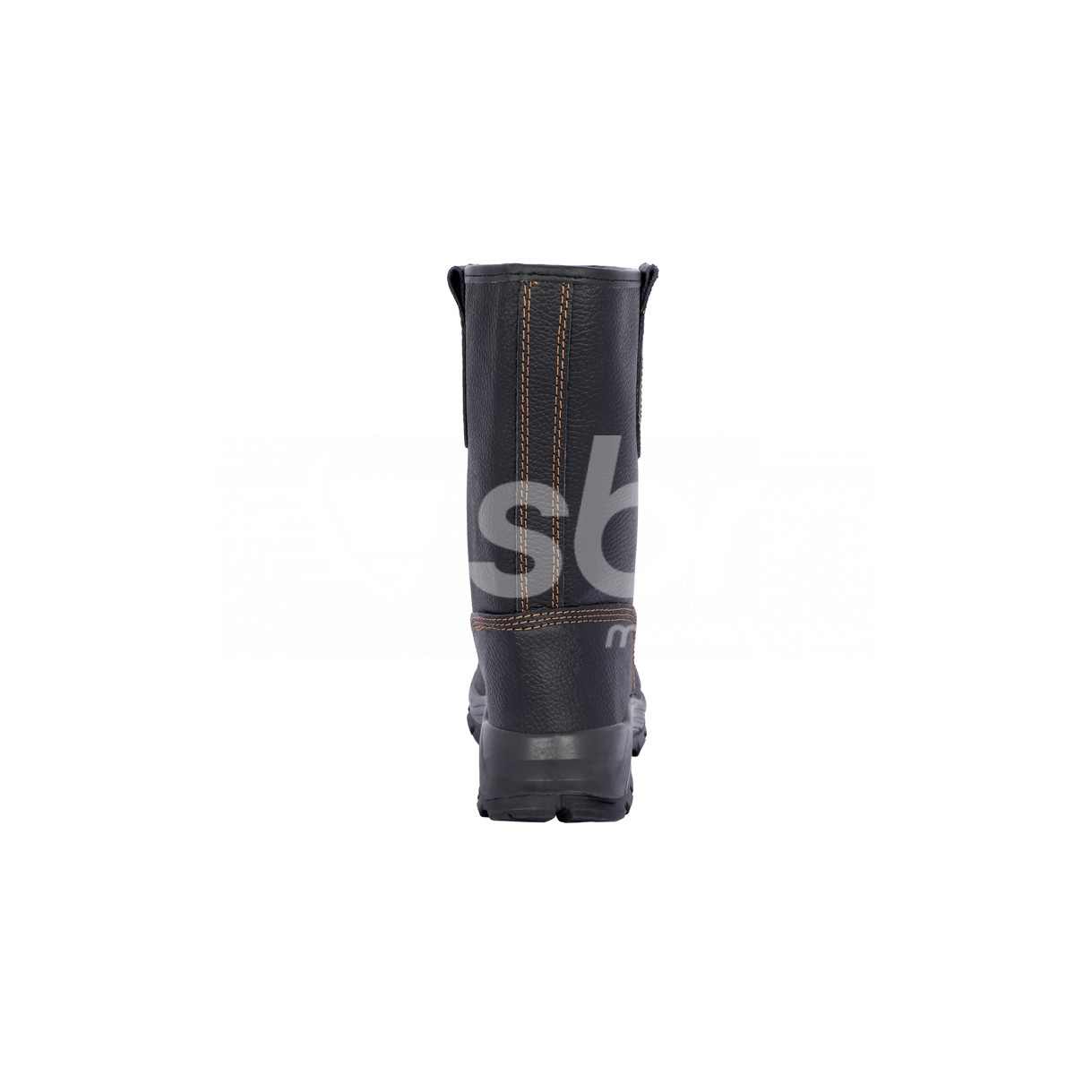 Vaultex, S1P HI CI FO SR Breathable Leather Rigger Boot, Black Color