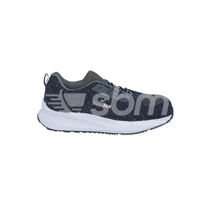 Vaultex, SBP Low Ankle Protective Footwear, Blue & White Color
