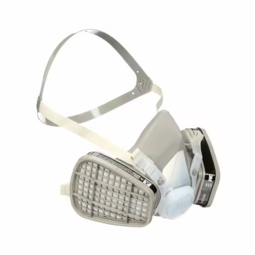 3M™ Half Facepiece Disposable Respirator Assembly 5201, Organic Vapor, Medium 12 EA/Case