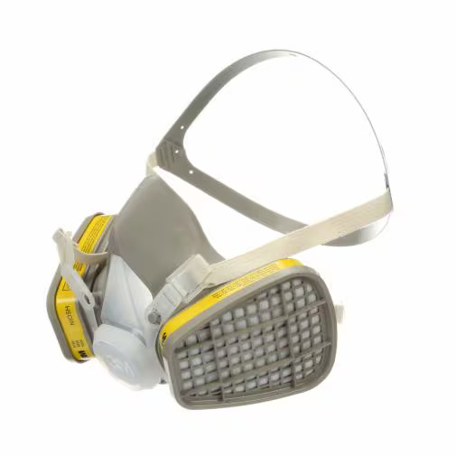 3M™ Half Facepiece Disposable Respirator Assembly 5303, Organic Vapor/Acid Gas, Large 12 EA/Case