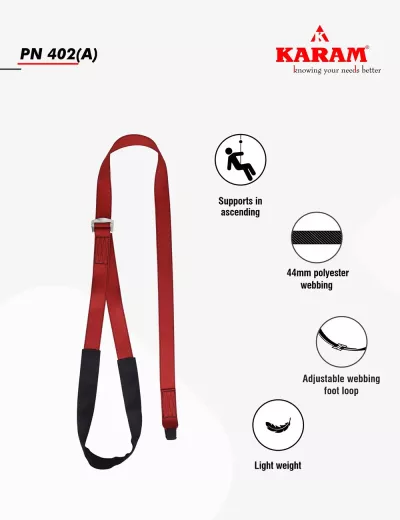 Adjustable Webbing Foot Loop, PN402(A)