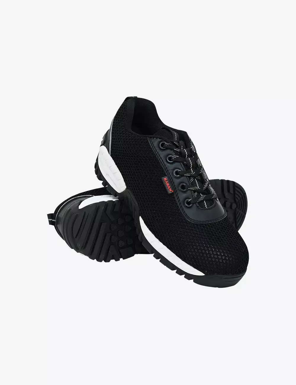 FALKON Safety Shoes Black, FS258BL(FWDAMZ)