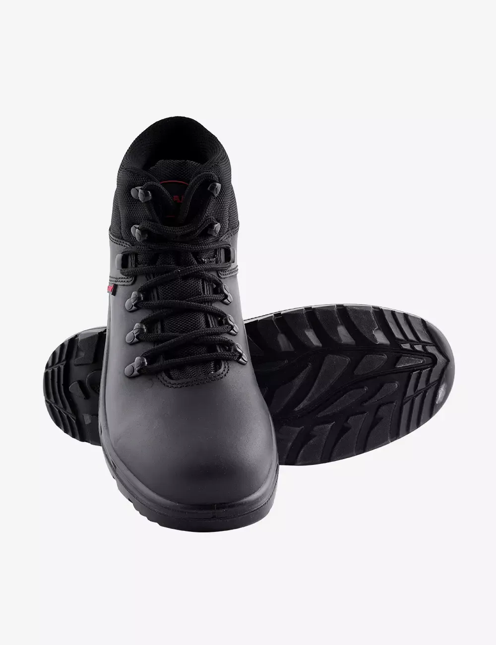 Buff Black Grain Leather Safety Shoes, FS231BL(SWSAMN)