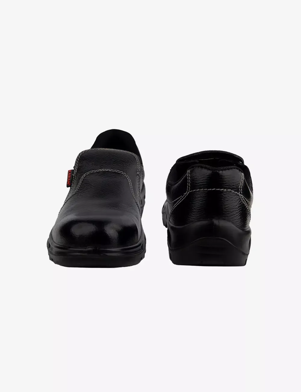 Executive Choice Slip-on Leather Safety Shoes, FS04BL(SWSAMN)