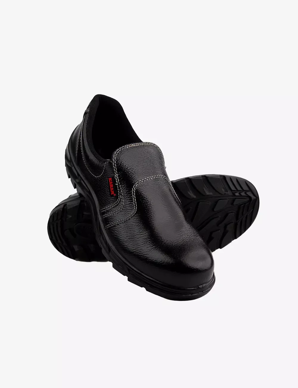 Executive Choice Slip-on Leather Safety Shoes, FS04BL(SWSAMN)