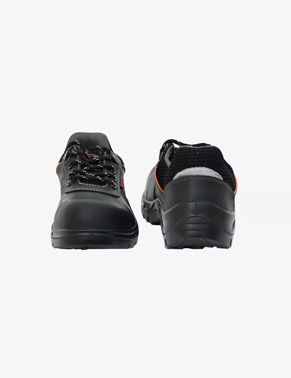 Buff Black Grain Leather Safety Shoes, FS226BL(FWSAMZ)