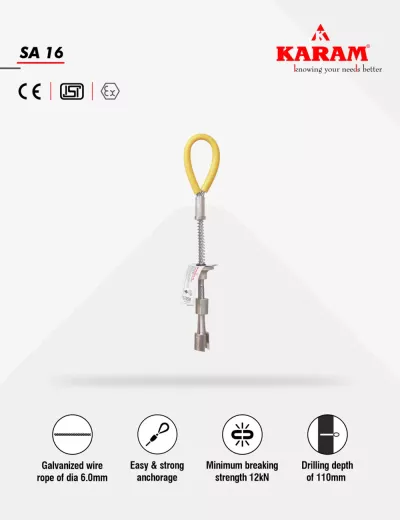 Karam Concrete Anchor, SA16