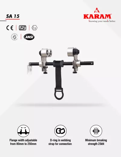 Karam Beam Anchor Trolley, SA15