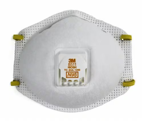 3M™ Particulate Respirator 8511, N95, 80 ea/Case
