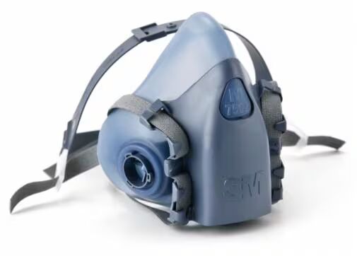 3M™ Half Facepiece Reusable Respirator 7502/37082(AAD), Medium, 10 ea/Case