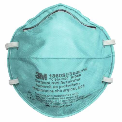 3M™ Health Care Particulate Respirator and Surgical Mask 1860S, Small, N95, 120 ea/Case