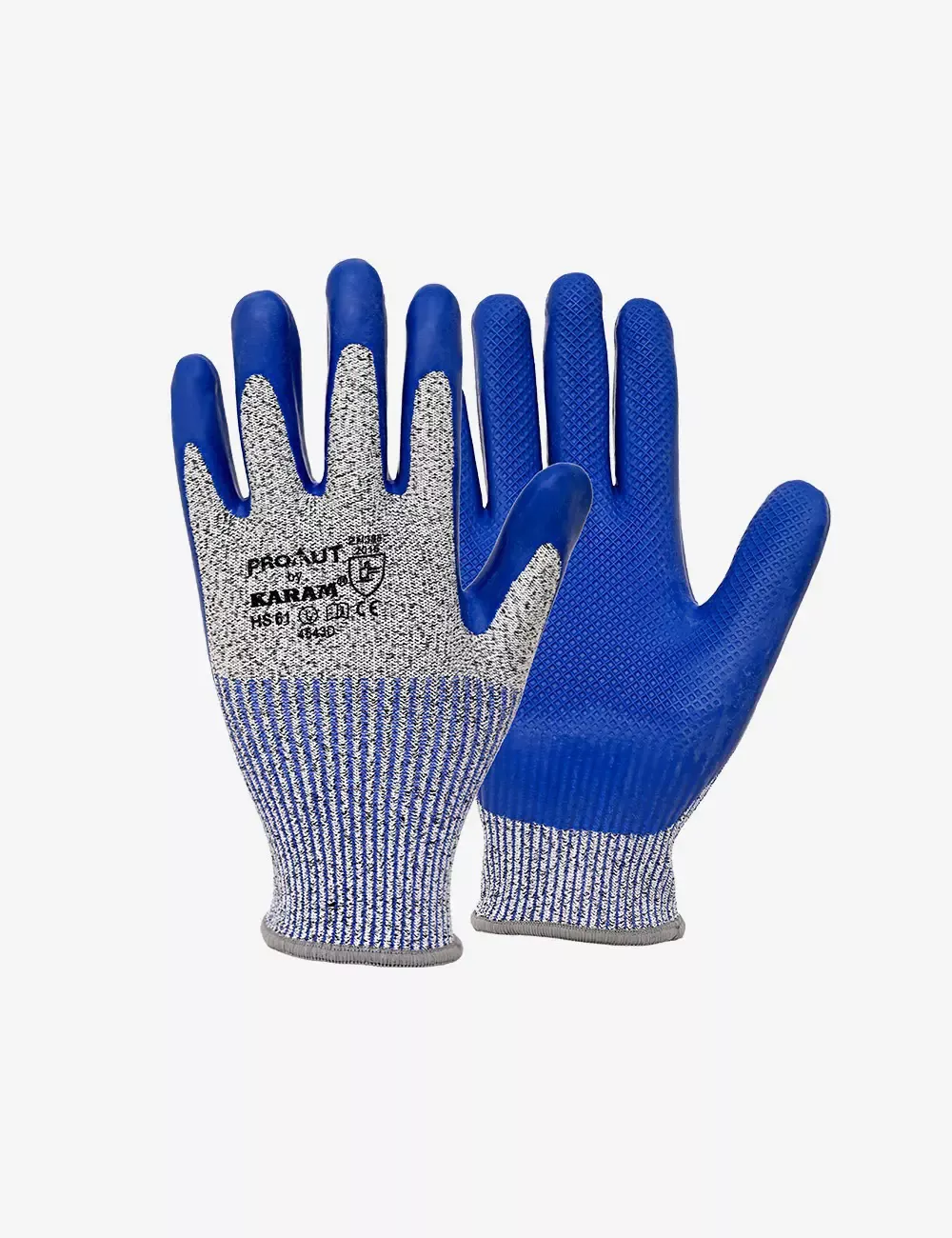 HPPE Liner with Blue Latex Coating, HS61