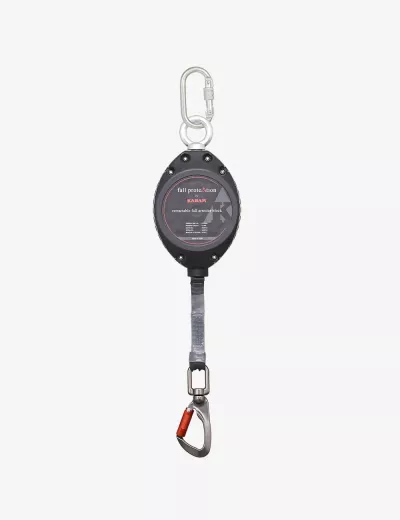 KARAM 6m Retractable Block Polymer Casing with Webbing, PCWB06(112_130)