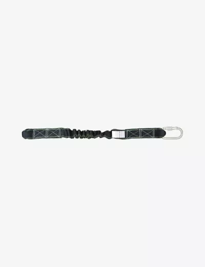 KARAM, Internal Shock Absorbing Expandable Lanyard One Side Loop and Other Side Karabiner PN112, PN392(IS)