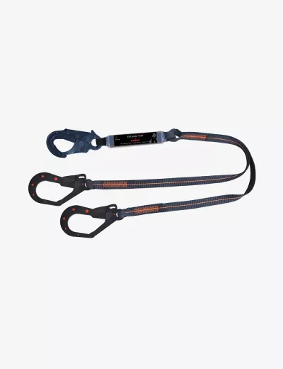 KARAM 2 m, Dienoc E.A. Forked Lanyard with Dielectric Hooks PN166, PN361(30)(DE)(2.0M)