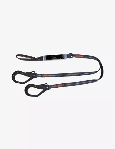 KARAM 2 m, Dienoc E.A. Forked Lanyard with Dielectric Hooks PN166, PN360(30)(DE)(2.0M)