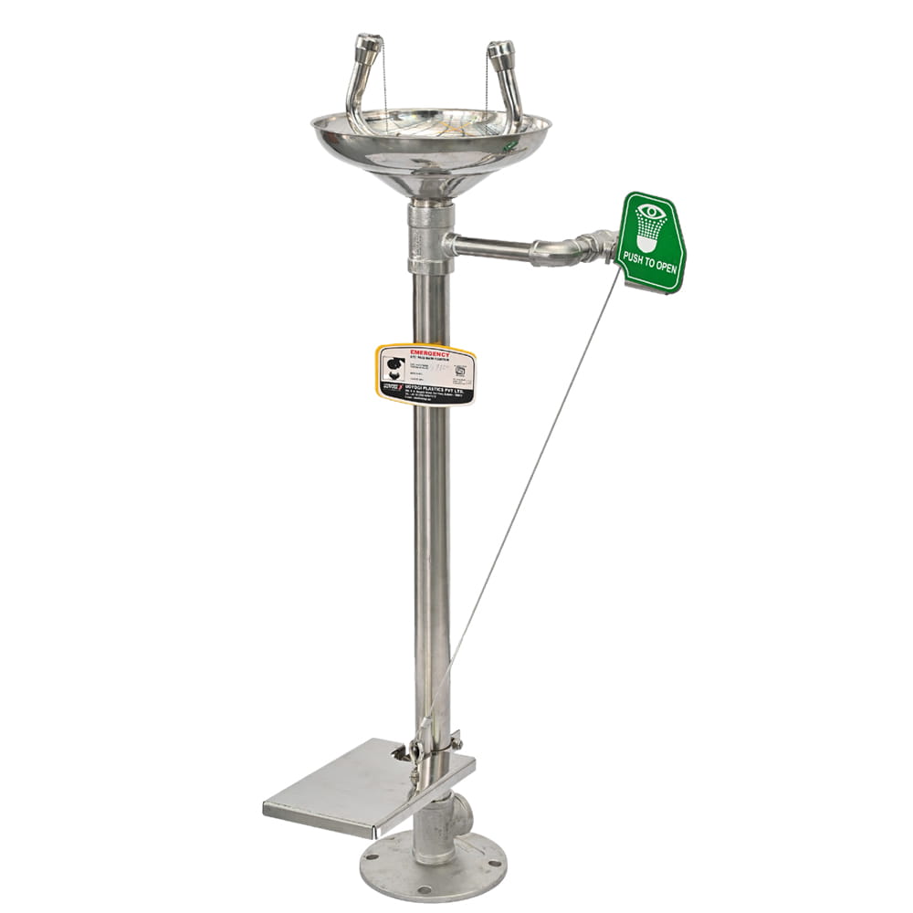 Emergency Eye/Face Wash Fountain with Pedal 4710SS
