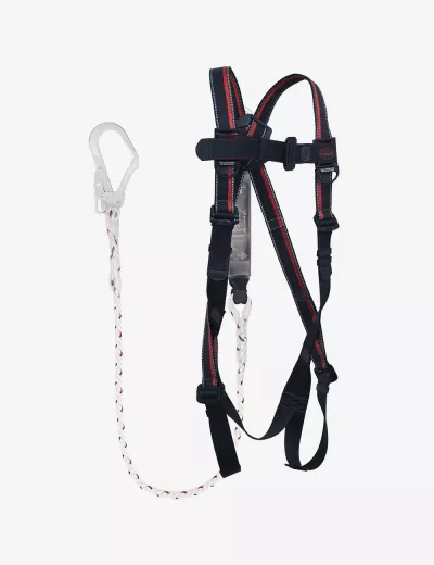 KARAM Rhino Harness PN21 with Energy Absorbing Twisted Rope Lanyard