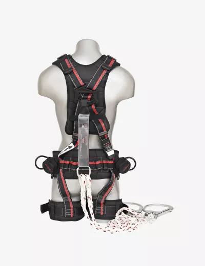 KARAM Rhino Harness PN56 with PN351 Forked Lanyards with Energy Absorber and STS, PN56(PN351)(000_132)(2.0M)(STS01(N))