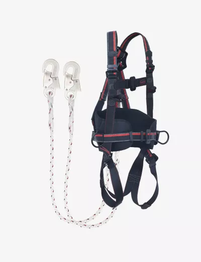 KARAM Rhino Harness PN42 with PN352 Forked Lanyards with Energy Absorber