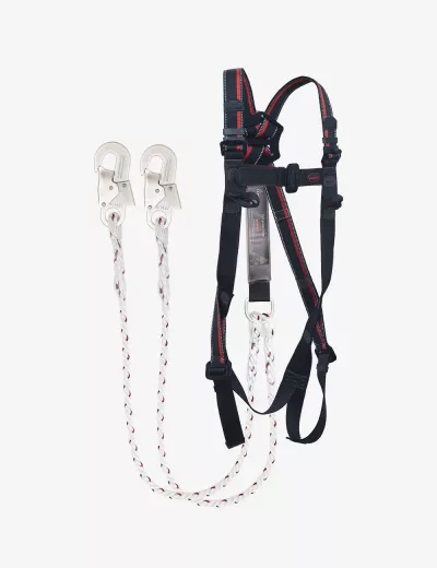KARAM Rhino Harness with PN352 Forked Lanyards with Energy Absorber, PN22(PN352)(000_121)(2.0M)