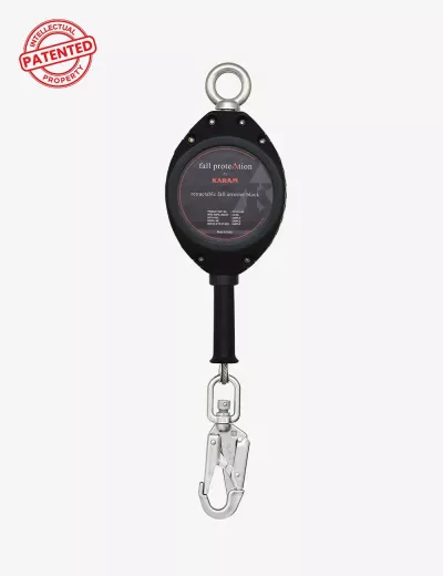 Retractable type Fall Arrest with Stainless Steel Wire Rope Block, PCGS05SS