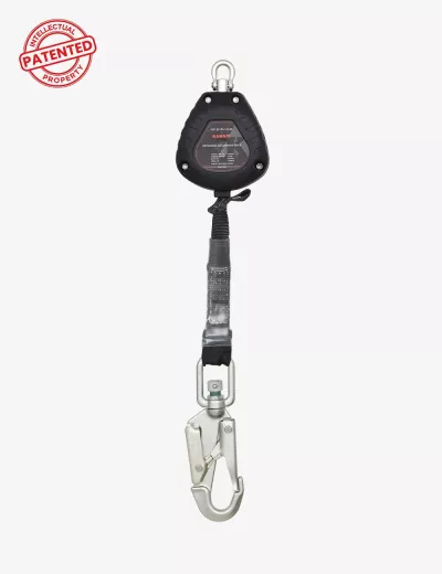 Retractable Blocks in Polymer Casing with Webbing Lanyard, PCWB02