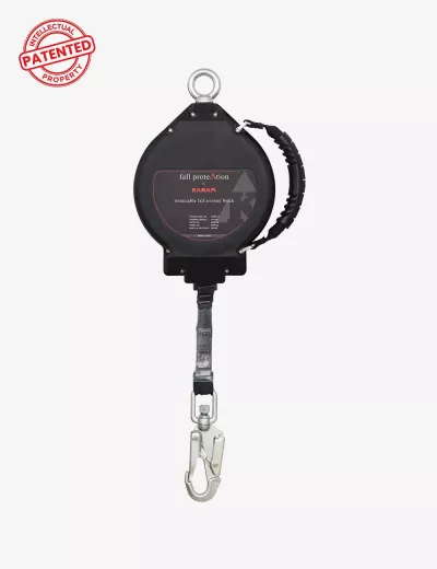 Retractable Blocks in Polymer Casing with Webbing Lanyard, PCWB10