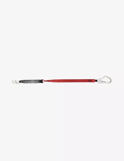 KARAM 1.5 m, Energy Absorbing 44mm Webbing Lanyard One Side Hook PN121 and Other Side Hook PN131N, PN329(1.5M)