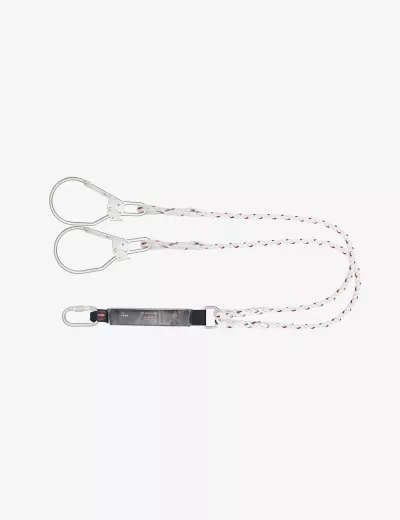 KARAM, Forked Lanyard with Energy Absorber and Connectors PN112 & PN132