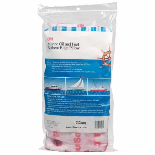 3M™ Marine Oil and Fuel Absorbent Bilge Pillow