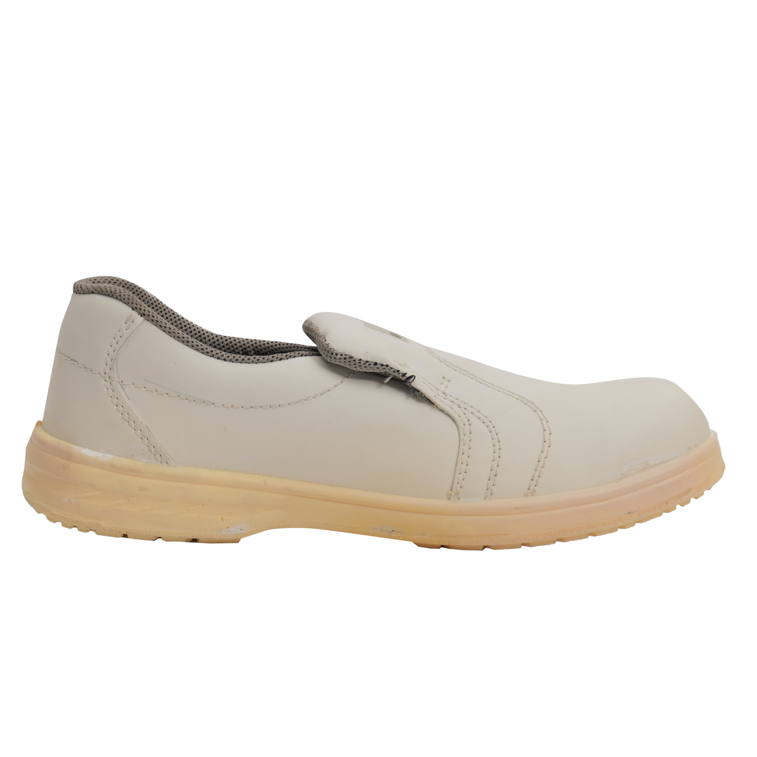 Vaultex, Executive S3 SRA Safety Shoes Without Lace, White Color