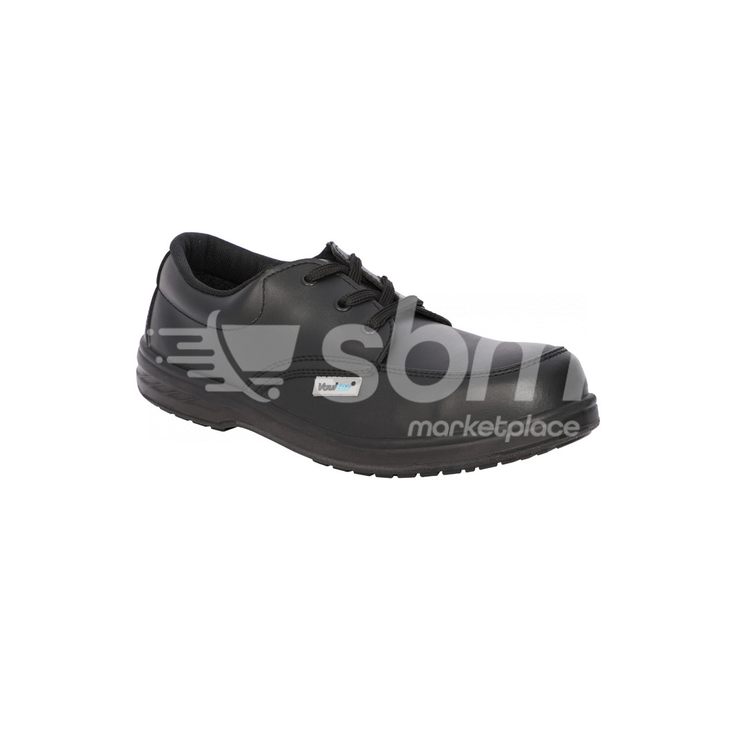 Vaultex, S3 Executive Safety Shoes, Black Color