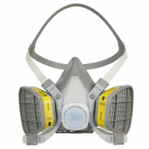 3M™ Half Facepiece Disposable Respirator Assembly 5103, Organic Vapor/Acid Gas, Small 12 EA/Case