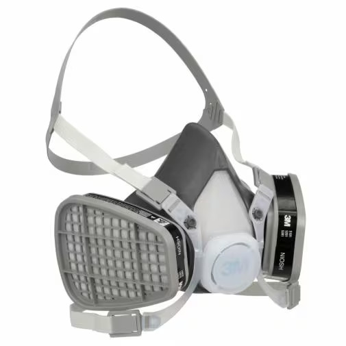 3M™ Half Facepiece Disposable Respirator Assembly 52P71, Organic Vapor/P95 Respiratory Protection, Medium 12 EA/Case