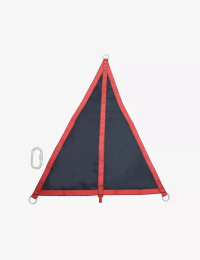 The Evacuation Triangle attached with Steel Quarter Turn Locking Karabiner(PN112), PN852(PN112)