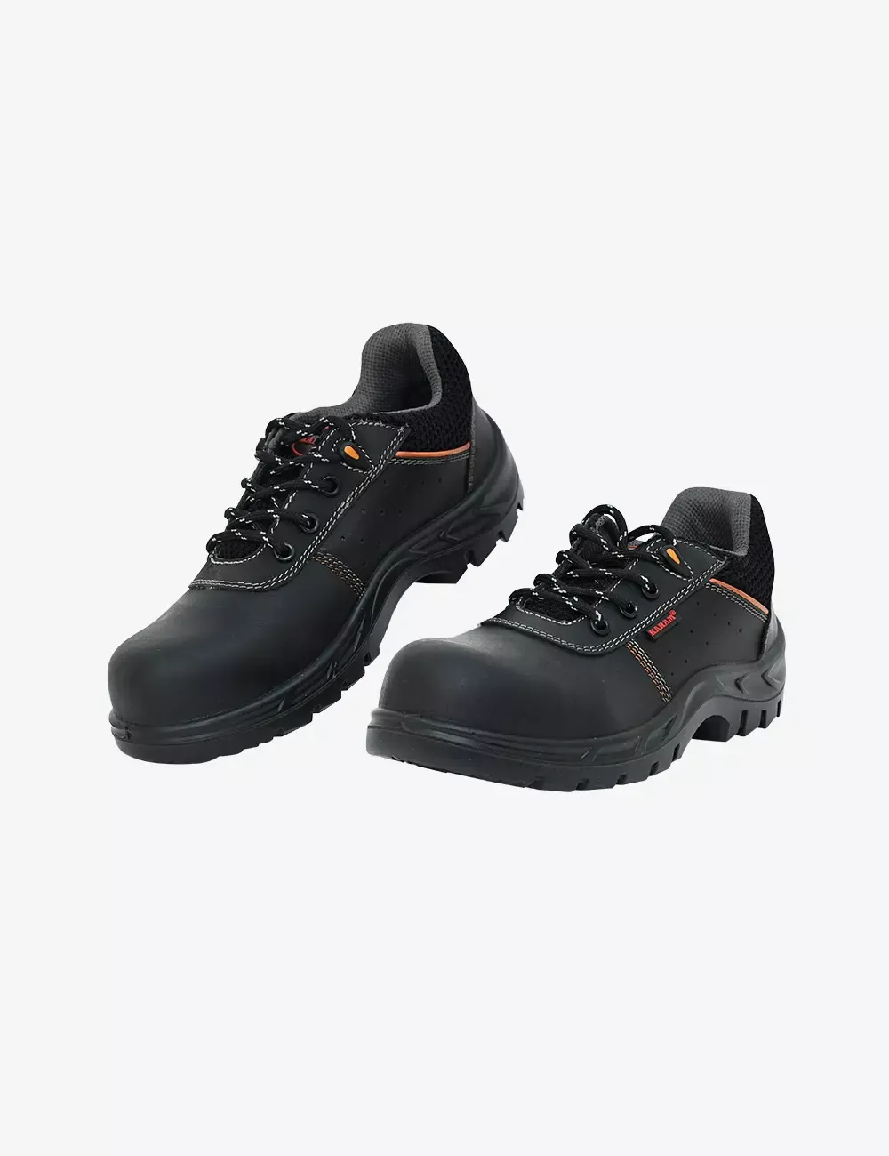 Buff Black Grain Leather Safety Shoes, FS226BL(FWSAMZ)
