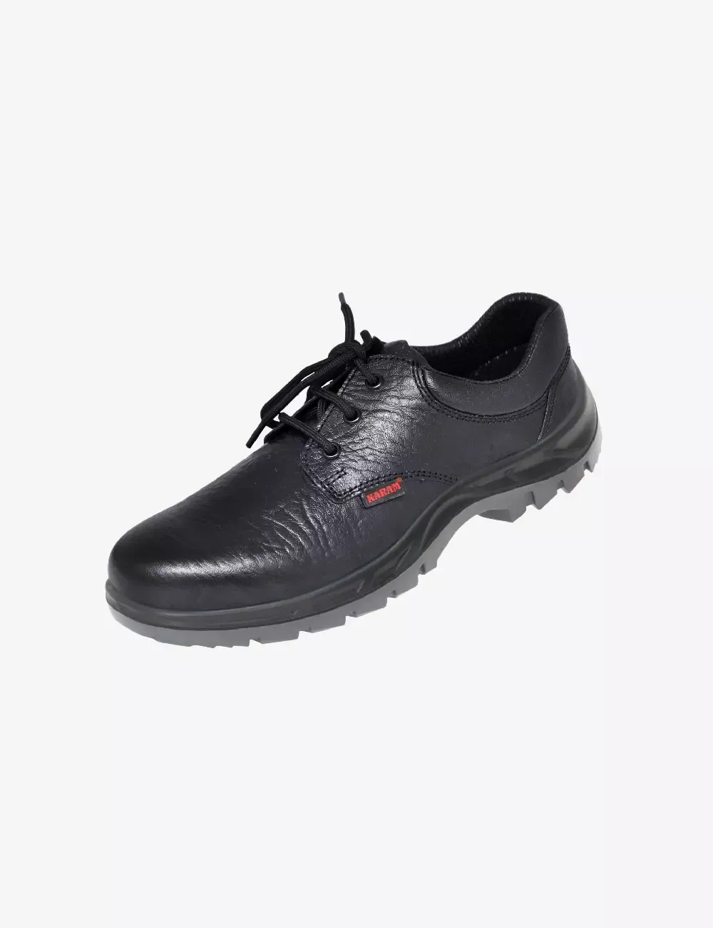 Buff Black Grain Apollo Leather Safety Shoes, FS05BL(SWDAPN)