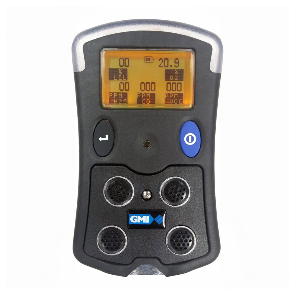 GMI PS500 1-5 GAS VOC/LEL/O2/CO/ H2S PUMP/NON-PUMP