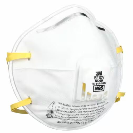 3M™ Particulate Respirator 8210V, N95 80 EA/Case