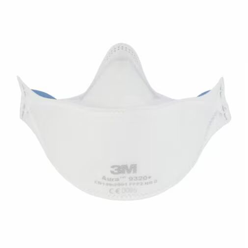 3M™ Aura™ Respirator 9320A+, P2, 20 ea/Box, 12 Boxes/Case