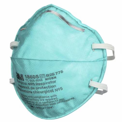 3M™ Health Care Particulate Respirator and Surgical Mask 1860S, Small, N95, 120 ea/Case